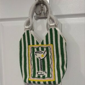 Viral Beaded Martini bag NWOT